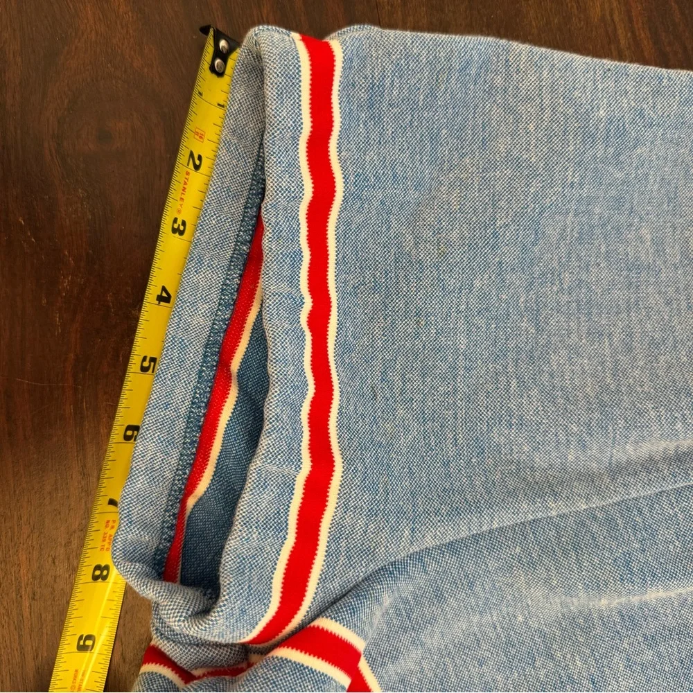 Vintage Jantzen Blue and White Knit Two Piece Swim Suit - Picture 10 of 12